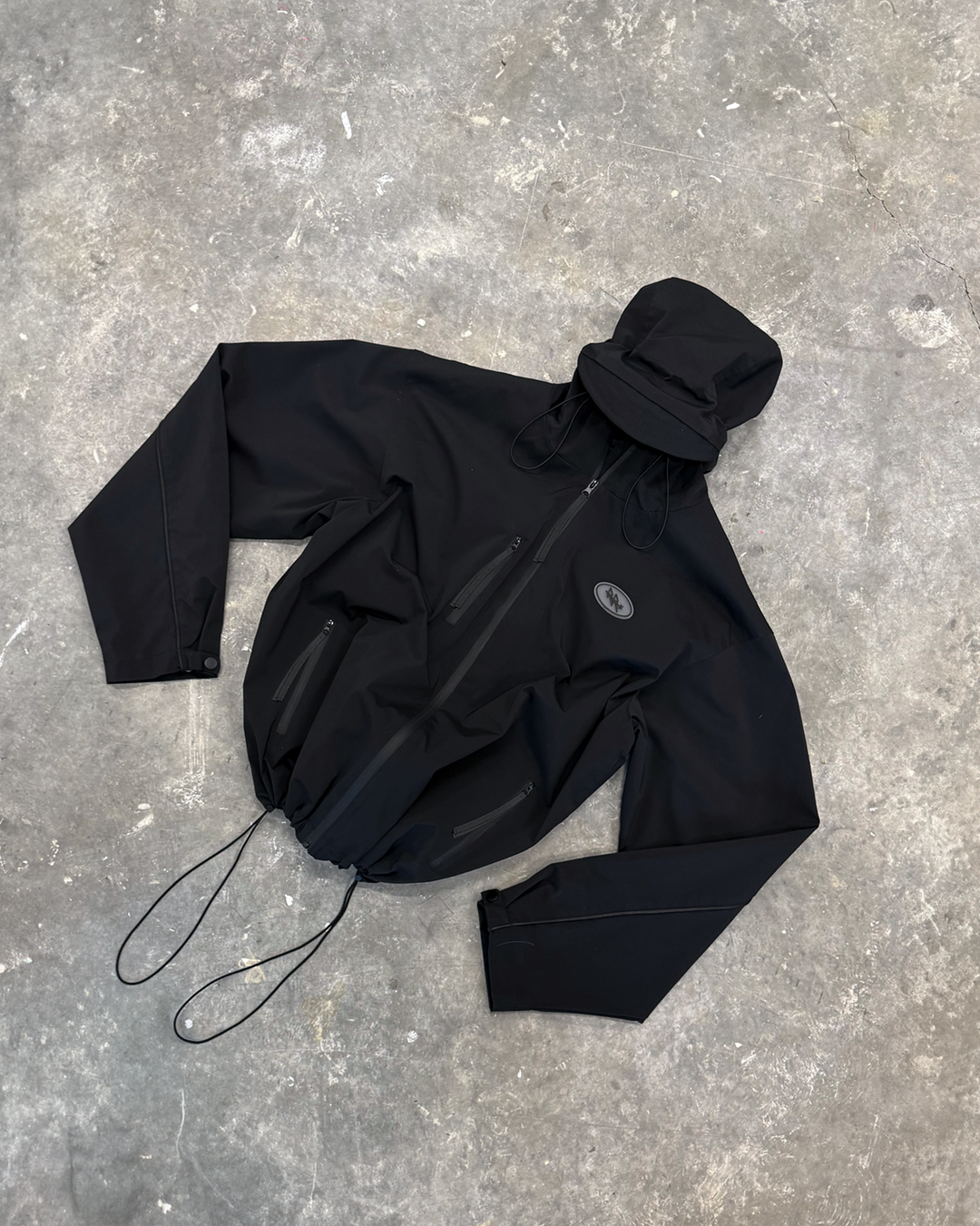 Black Windbreaker