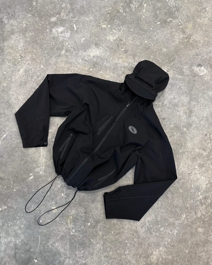 Black Windbreaker