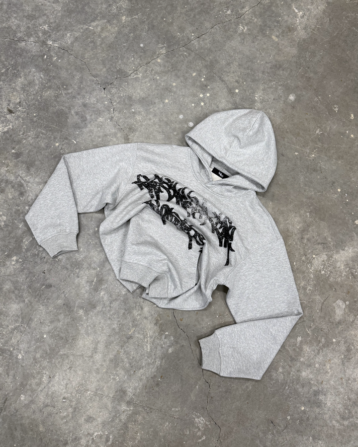 Distressed Logo Hoodie