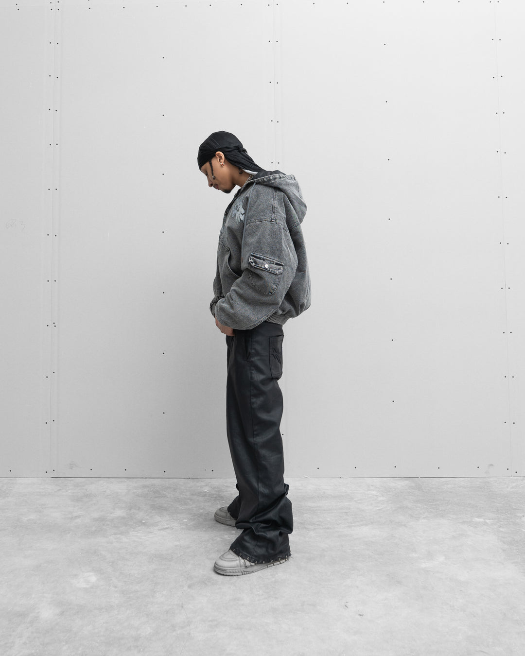 HOODED CANVAS JACKET