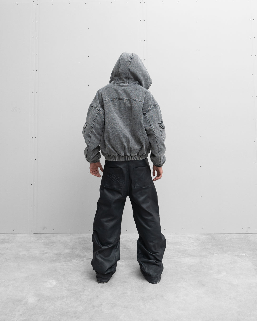 HOODED CANVAS JACKET