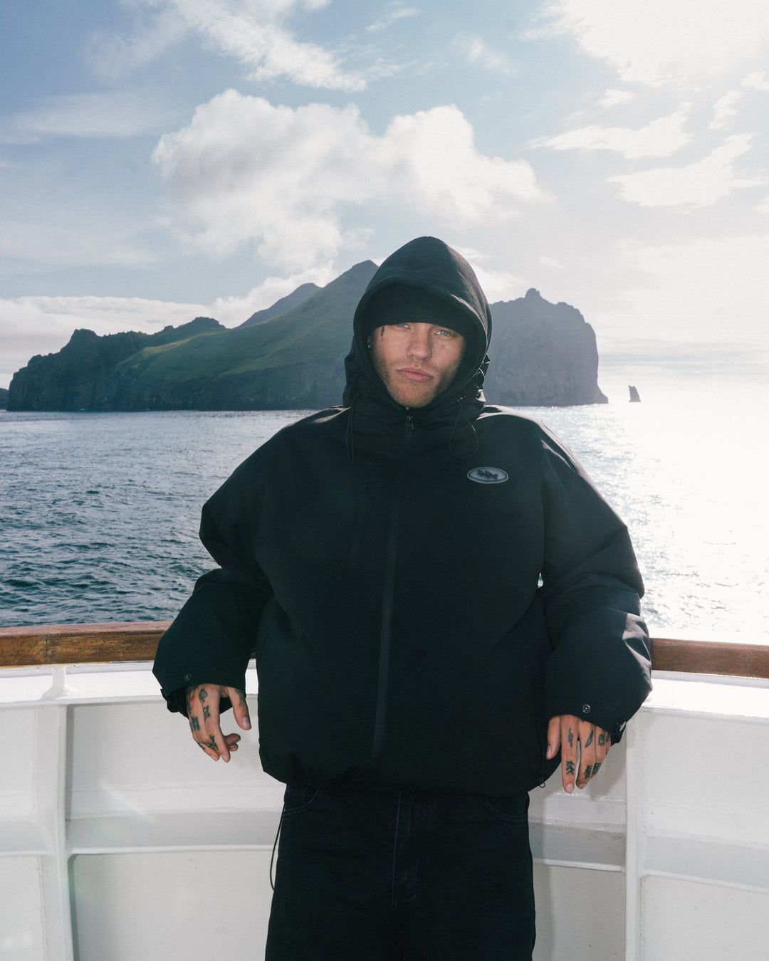 Black Windbreaker