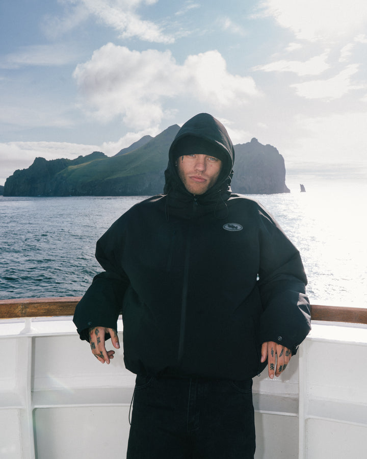 Black Windbreaker