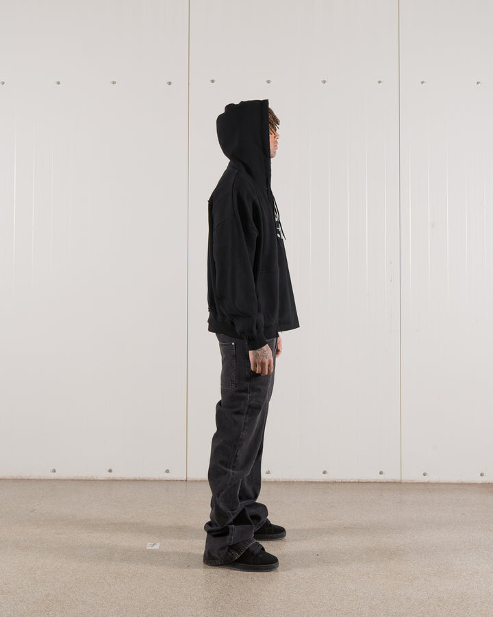 THERMAL ZIP UP HOODIE