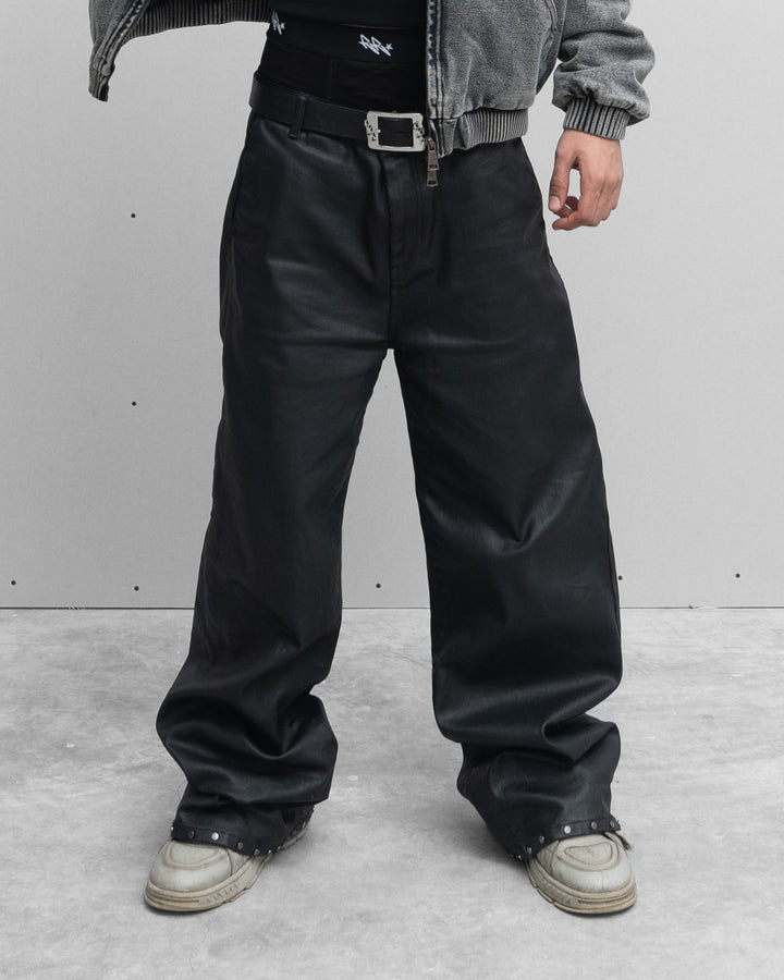 Wax Denim Pants