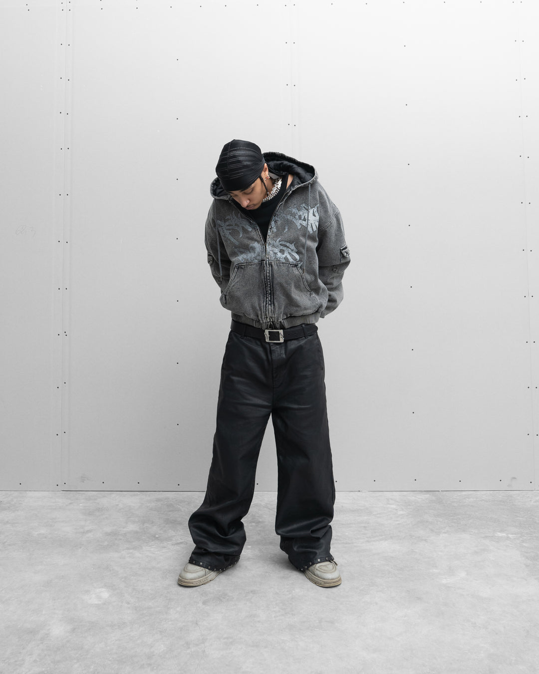 HOODED CANVAS JACKET
