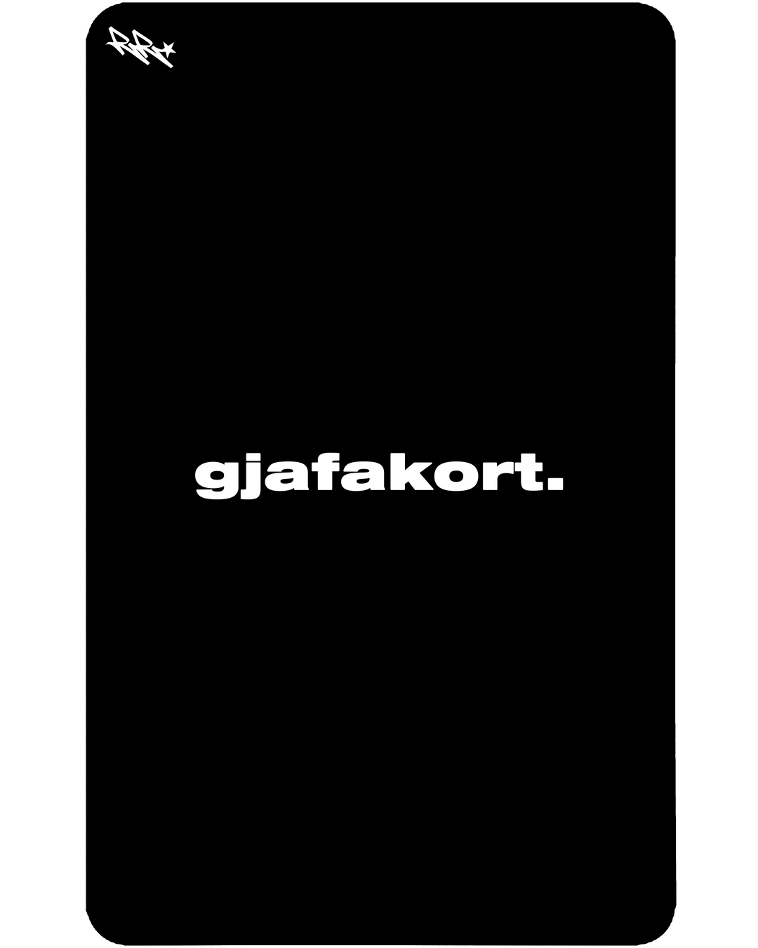 Gjafakort