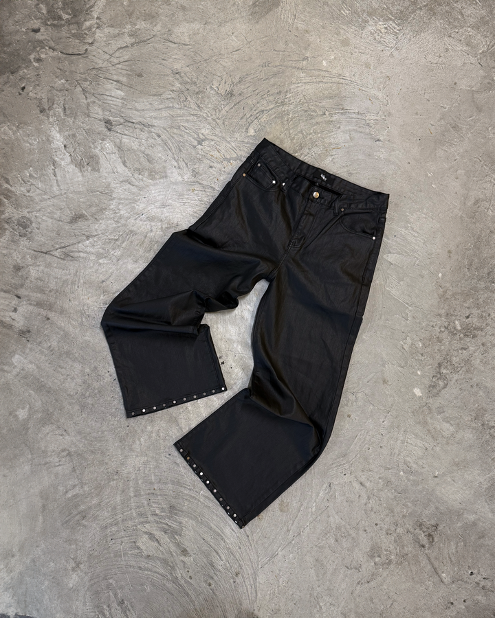 Wax Denim Pants